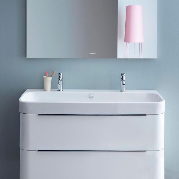 Умывальник подвесной двойной DURAVIT HAPPY D.2 2318120024, 120x50 800005986 фото
