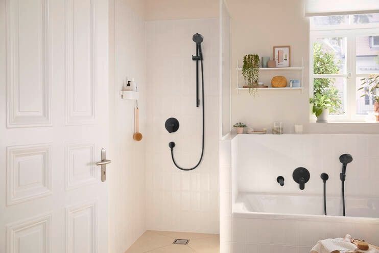 Змішувач для душу HANSGROHE REBRIS S 72667670, чорний 88397 фото