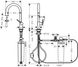 Смеситель для кухонной мойки HANSGROHE AQITTURA M91 76803800, нержавеющая сталь 91796 фото 5