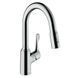 Смеситель для кухни с вытяжным изливом HANSGROHE FOCUS M43 180 71811000 74501 фото 1