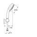 Гарнитур душевой GROHE NEW TEMPESTA COSMOPOLITAN 27584002 50728 фото 2