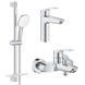 Набір змішувачів 3 в 1 GROHE EUROSMART UA123246M3 99990 фото 1