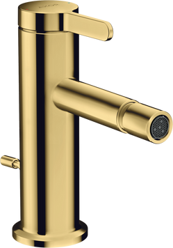 Смеситель для биде AXOR ONE 48210990, однорычажный, с донным клапаном, золото 800005508 фото