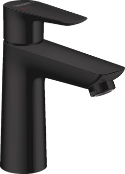 Смеситель для раковины со сливным гарнитуром HANSGROHE TALIS E 71713670, черный матовый 71019 фото