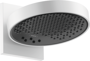 Верхний душ с настенным кронштейном HANSGROHE RAINFINITY 26233700, белый матовый 78362 фото