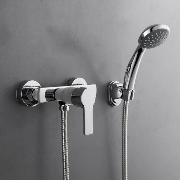 Смеситель для душа RJ LUCK RBZ080-5W, хром 63855 фото