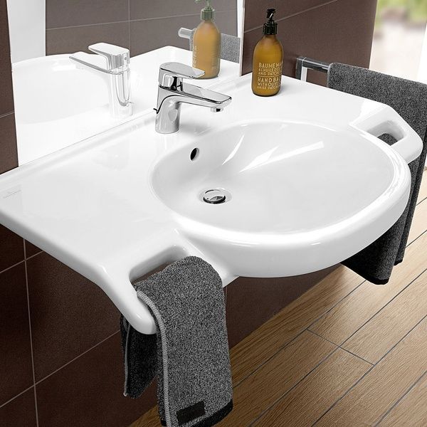 Умивальник підвісний VILLEROY & BOCH VICARE 41208001, 80x55, білий 800005828 фото