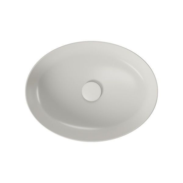 Умивальник накладний CERSANIT LARGA K677-047, 50x38, сірий 80000003370 фото