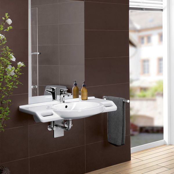 Умивальник підвісний VILLEROY & BOCH VICARE 41208001, 80x55, білий 800005828 фото