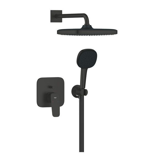 Душова система GROHE CUBEO 1053362430, чорний матовий 99042 фото