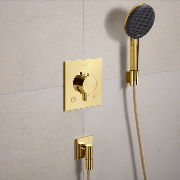 Шлангове підключення HANSGROHE FIXFIT 28883990, золото 100515 фото