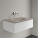 Умивальник накладний VILLEROY & BOCH ANTAO 4A7583AM, 80x50см, без переливу, без отвору під змішувач, Ceramic Plus, бежевий 800005878 фото 2