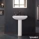 Умывальник подвесной DURAVIT ME BY STARCK 2335650000, 65х49 800006019 фото 3
