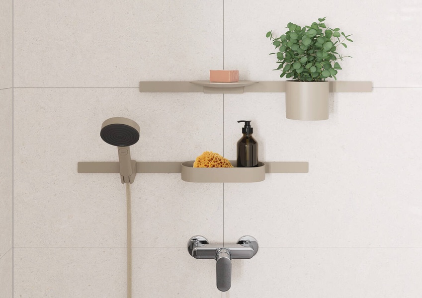 Корзинка для хранения HANSGROHE WALLSTORIS 28912210, бежевый 800004229 фото