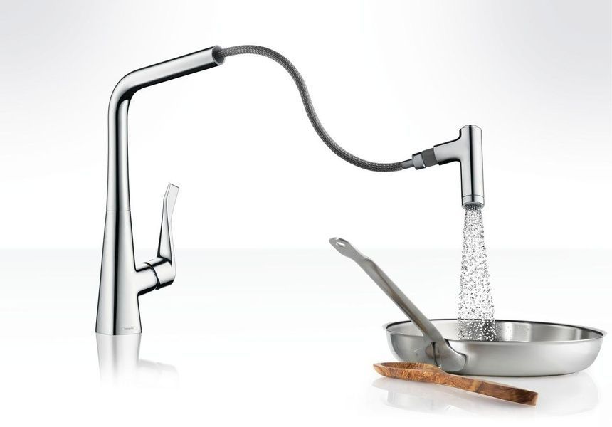 Смеситель для кухонной мойки HANSGROHE METRIS 14820000 38313 фото