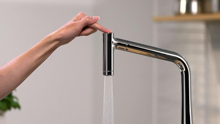 Смеситель для кухонной мойки HANSGROHE METRIS 14820000 38313 фото