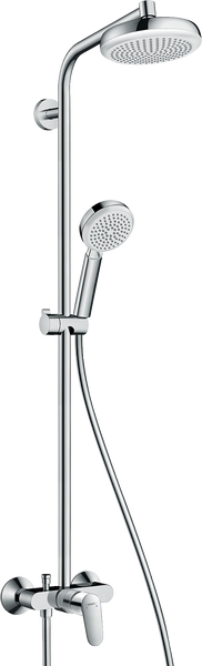 Душова система HANSGROHE CROMETTA 27266400, хром з білим 44470 фото