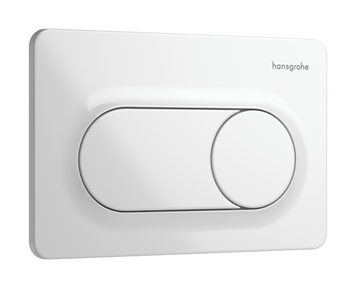 Кнопка смыва для инсталляции HANSGROHE iFRAME, белый глянцевый 101537 фото