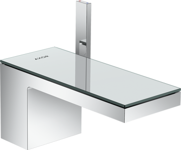 Смеситель для раковины AXOR MYEDITION 47010000, однорычажный, 70, с донным клапаном Push-Open 68335 фото