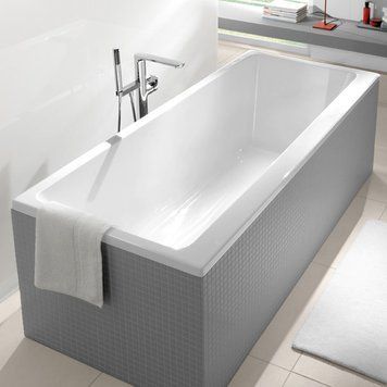Ванна акриловая VILLEROY & BOCH SUBWAY UBA167SUB2V-01, 160x70, белый 44549 фото