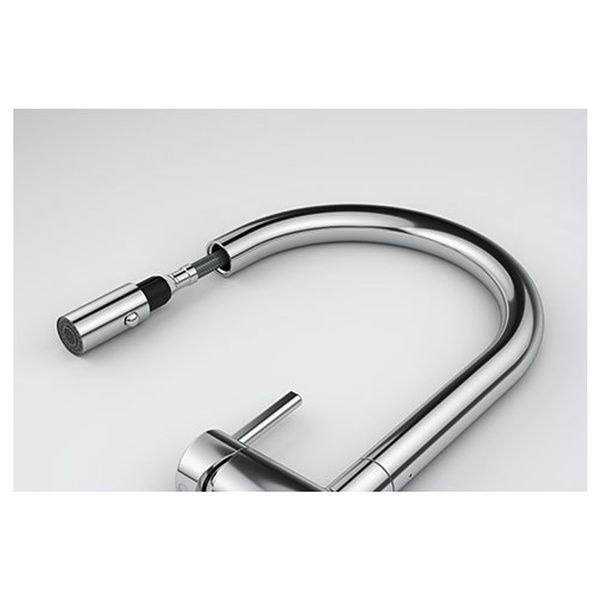 Смеситель кухонный FRANKE ACTIVE L Active J 115.0653.401, хром 800006537 фото