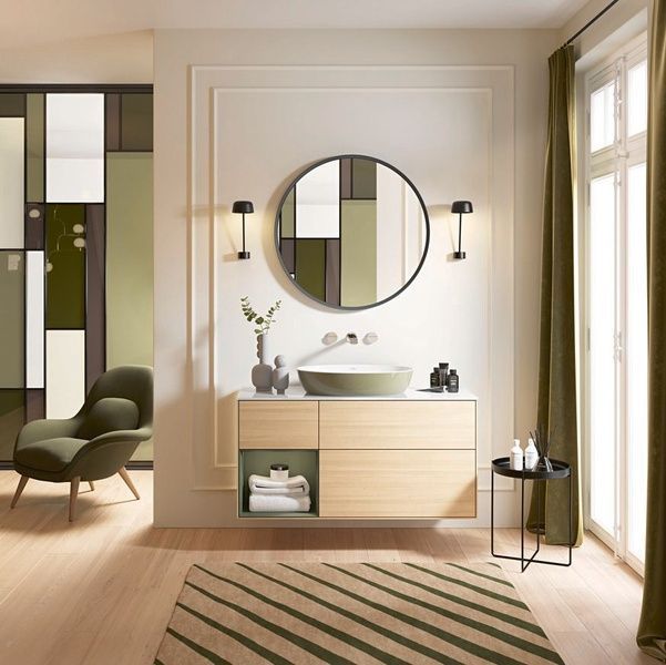 Умивальник на стільницю VILLEROY & BOCH ARTIS 419861BCS8, 610x410 мм, зелений 800005696 фото