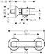 Смеситель для душа HANSGROHE LOGIS 71263000 49663 фото 2