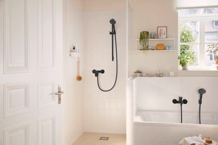 Змішувач для душу HANSGROHE REBRIS S 72640670, чорний 88393 фото