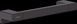 Поручень HANSGROHE ADDSTORIS 41744670, чорний матовий 102666 фото 1