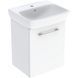 Тумба з умивальником GEBERIT SELNOVA SQUARE 502.750.00.1 350x900, білий 92422 фото 1