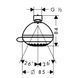 Верхній душ HANSGROHE CROMETTA 28424000 13501 фото 2