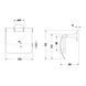 Держатель туалетной бумаги DURAVIT STARCK T 0099404600, черный матовый 800005937 фото 3