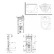 Набор инсталляция GEBERIT DUOFIX H112 с унитазом RJ FEEL Rimless, клавиша DELTA01 ROUND хром 102838 фото 2