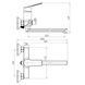 Смеситель для ванны RJ JURA RJFA061-05CH 94964 фото 3