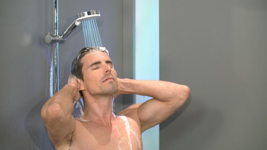Душовий набір HANSGROHE CROMETTA 26538400, хром з білим 800003747 фото