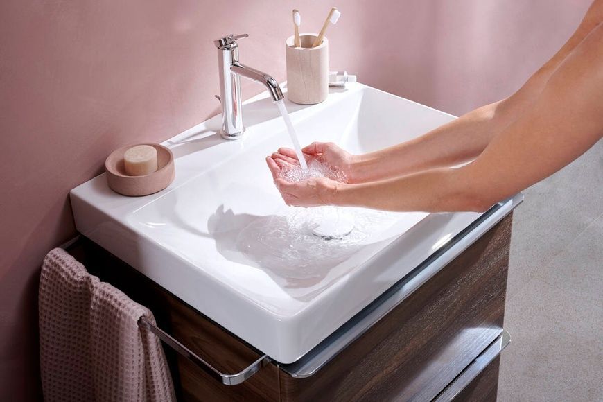Смеситель для умывальника HANSGROHE TECTURIS 73310000 92942 фото