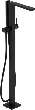 Смеситель для ванны напольный HANSGROHE TECTURIS E 73445670, черный матовый 96363 фото