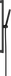 Душевой набор со штангой HANSGROHE PULSIFY S 24373670, черный матовый 800003798 фото 1