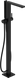 Смеситель для ванны напольный HANSGROHE TECTURIS E 73445670, черный матовый 96363 фото 1