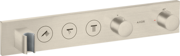 Модуль термостата AXOR SHOWER SOLUTIONS 18356820, Select 530/90, для 3 потребителей, скрытого монтажа, никель 800005227 фото