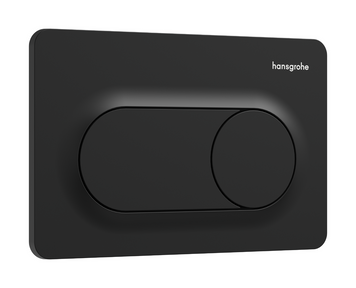 Кнопка змиву для інсталяції HANSGROHE iFRAME, чорний матовий 101538 фото
