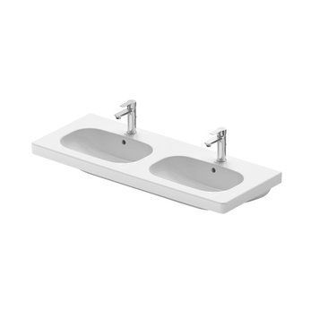 Умывальник подвесной двойной DURAVIT D-CODE 03481200002, 120х48 800005988 фото