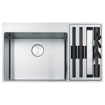 Кухонная мойка FRANKE BOX CENTER BWX 220-54-27 TL WCR 127.0538.259, нержавеющая сталь 800006938 фото