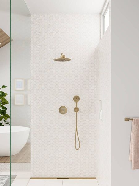 Термостат прихованого монтажу HANSGROHE SHOWERSELECT S 15743140, бронза 92616 фото