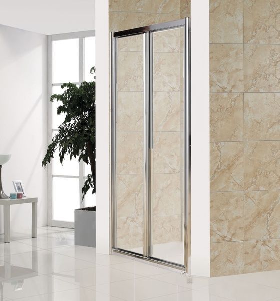 Двери душевые 90 см EGER BIFOLD 599-029-90 97283 фото