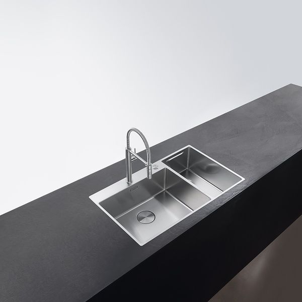 Кухонная мойка FRANKE BOX CENTER BWX 220-54-27 TL WCR 127.0538.259, нержавеющая сталь 800006938 фото
