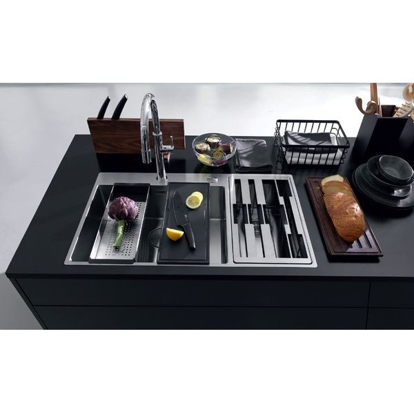 Кухонная мойка FRANKE BOX CENTER BWX 220-54-27 TL WCR 127.0538.259, нержавеющая сталь 800006938 фото