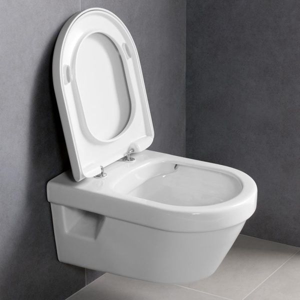 Унітаз підвісний VILLEROY & BOCH ARCHITECTURA 5684R001, Open Flushing Rim, білий 45283 фото