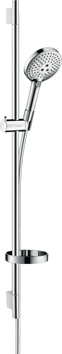 Душевой набор с душевой штангой и мыльницей HANSGROHE RAINDANCE SELECT 26633000 39962 фото