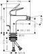 Смеситель для биде HANSGROHE LOGIS 71201000 800003848 фото 2